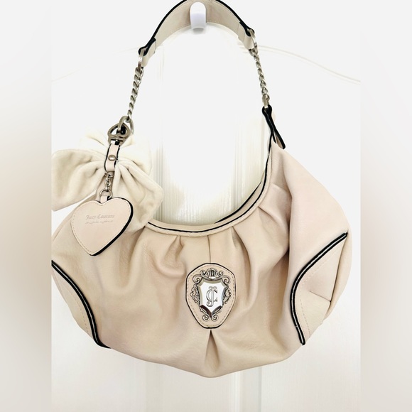 Juicy Couture Romance Hobo in Crystal White HRT - Picture 2 of 10
